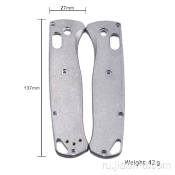 Изготовленные на заказ детали рамы ножа Титановые весы рукоятки ножа